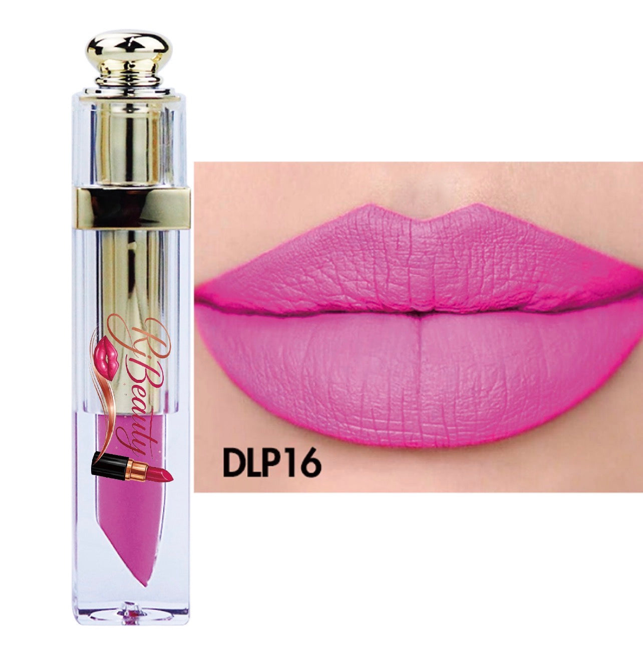 Long-Lasting Pink Lipstick